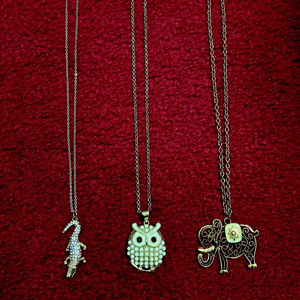 Long fashion necklaces
